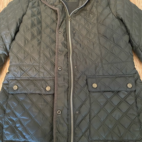 Lucky Brand Diamond Quilted Jacket Green - Picture 5 of 9